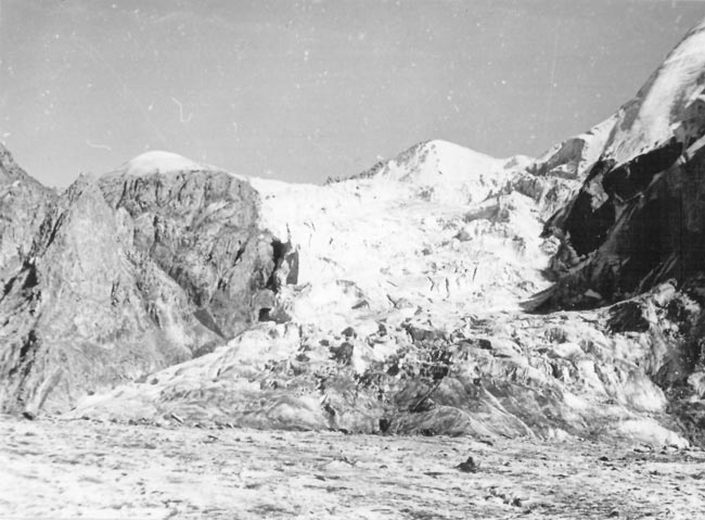 Левая (основная) ветвь ледника Арча-тор