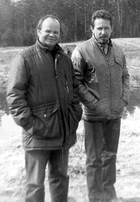 Казимир Яковицкий и Владимир Парахневич судили вместе не одни соревнования.